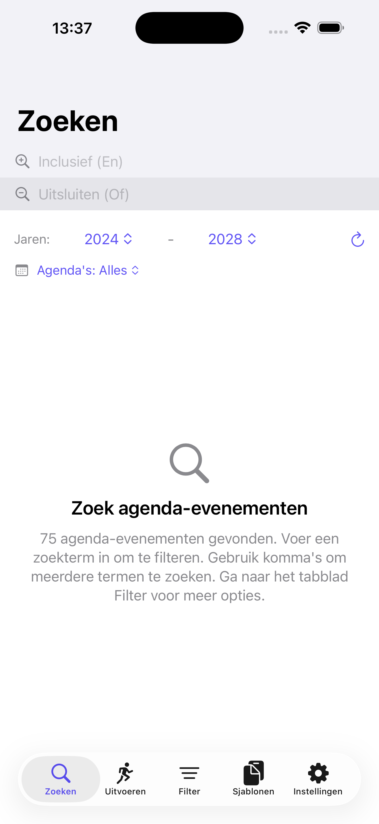 Zoeken